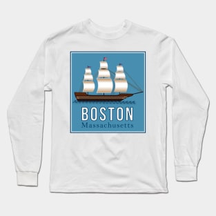 Boston, Massachusetts Long Sleeve T-Shirt